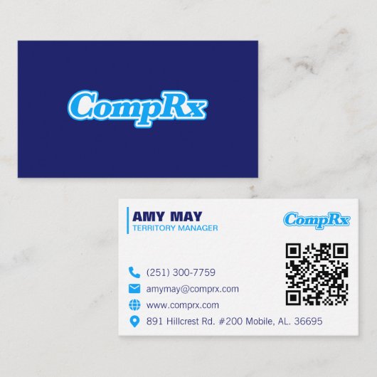 CompRx 名刺 (正面/裏面)
