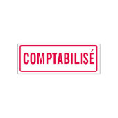 COMPTABILISÉ セルフインキングスタンプ (デザイン)