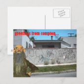 comptonからこんにちは ポストカード (正面/裏面)