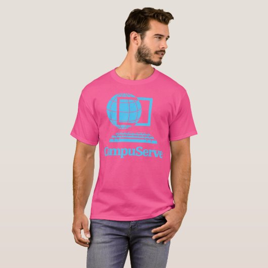 Compuserve Internet For Man Tシャツ (正面フル)