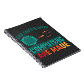 Computer おもしろい Science Hardware Coder It Admin ノートブック (右側)