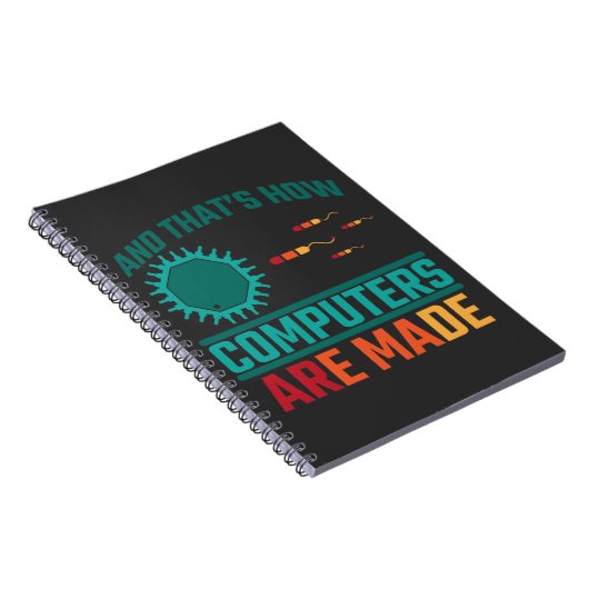 Computer おもしろい Science Hardware Coder It Admin ノートブック (右側)