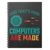 Computer おもしろい Science Hardware Coder It Admin ノートブック (正面)