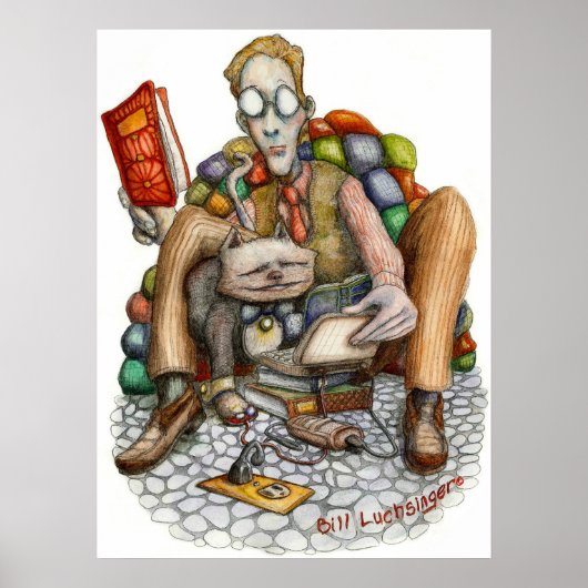 Computer Cat – ポスター (正面)