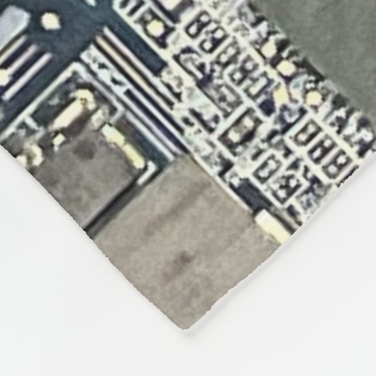 Computer Circuit Board Blanket  フリースブランケット (角)