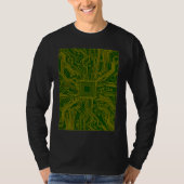 Computer Circuit Board Electronics Technician Tシャツ (正面)