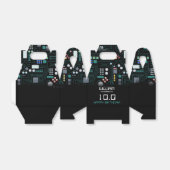 Computer Circuit Board Kids Robotic Birthday Party フェイバーボックス (折り畳みなし)