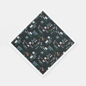Computer Circuit Board Pattern スタンダードランチョンナプキン (角)