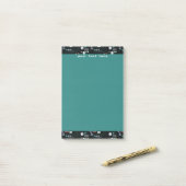 Computer Circuit Board Pattern Office Decor ポストイット (デスク上)