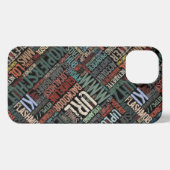 Computer Dictionary in Colors iPhoneケース (裏面横)