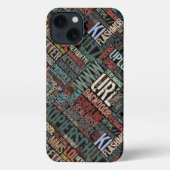 Computer Dictionary in Colors iPhoneケース (裏面)