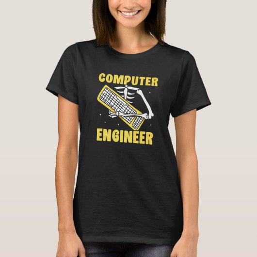 Computer Engineer Coding Coder Programming Program Tシャツ (正面)