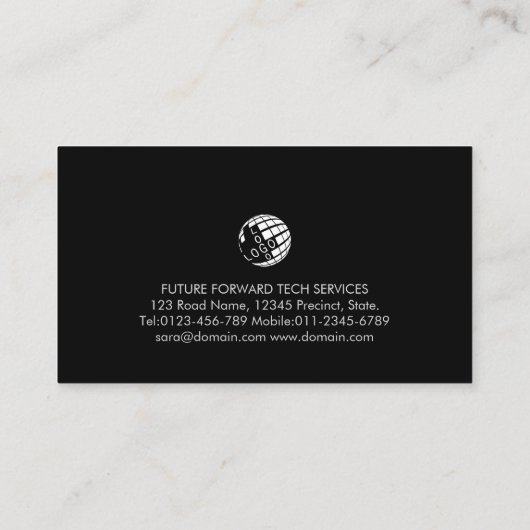 Computer Engineering Technical Light Circuits 名刺 (裏面)