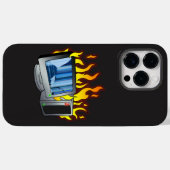 Computer Fire iPhone / iPadケース Case-Mate iPhoneケース (裏面 (横))