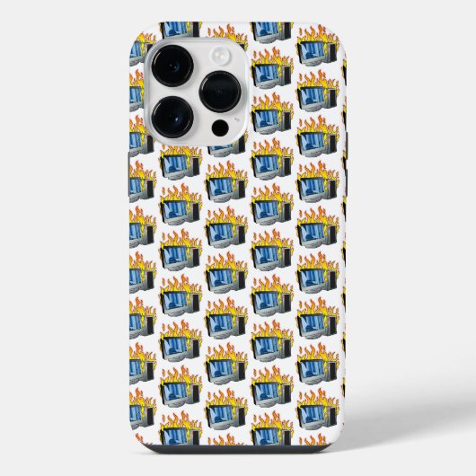 Computer Fire iPhone / iPadケース iPhoneケース (裏面)