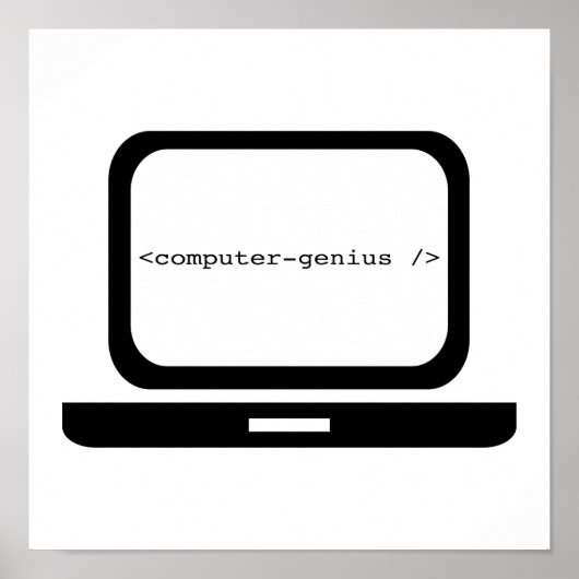 Computer Genius ポスター (正面)