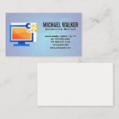 Computer Hardware | Technician Fix 名刺 (正面/裏面)