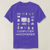 Computer Hispeer IT Tech Supportおたくギーク救済 Tシャツ (デザイン正面)