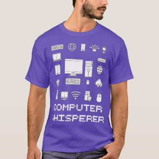 Computer Hispeer IT Tech Supportおたくギーク救済 Tシャツ