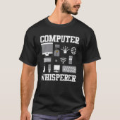 Computer Hispeer It Tech SupportおたくギークComp Tシャツ (正面)