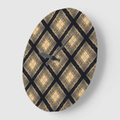 Computer Keys Pattern ラージ壁時計 (傾斜)