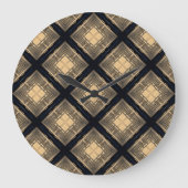 Computer Keys Pattern ラージ壁時計 (正面)