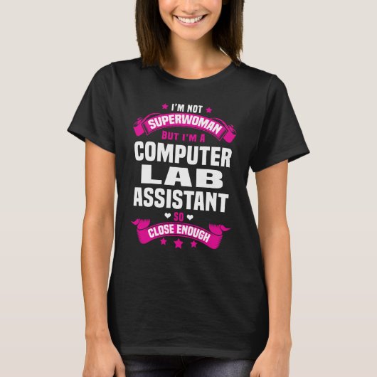 Computer Lab Assistant Tシャツ (正面)