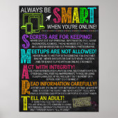 Computer Lab Rulesポスター ポスター (正面)