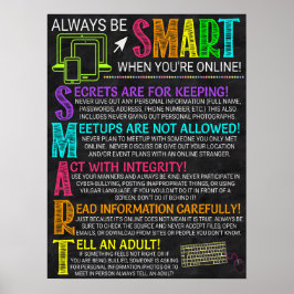 Computer Lab Rulesポスター ポスター