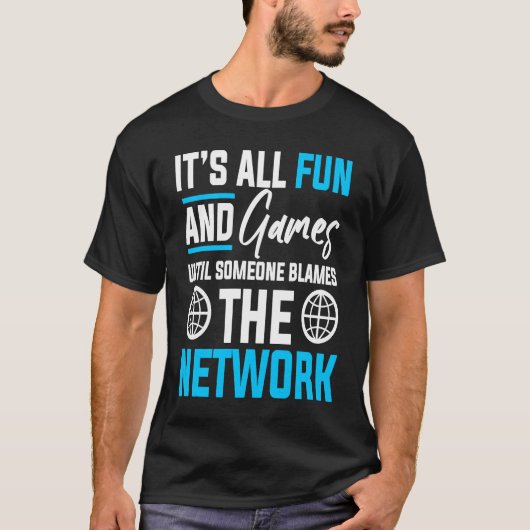 Computer Network Engineering Network Engineer 4 Tシャツ (正面)