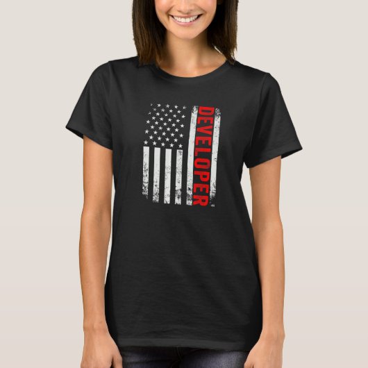 Computer Programmer Developer Coder管理ギークコード Tシャツ (正面)