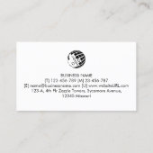 Computer Programmer Software Developer 名刺 (裏面)