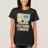 Computer Programming Programmer Student Future Cod Tシャツ (正面)