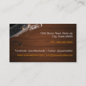Computer Repair Business Card 名刺 (裏面)