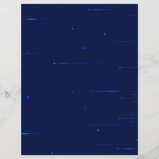 Computer Repairs with Tear Offs Flyer Template チラシ (裏面)