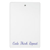 Computer Science  ミニクリップボード (裏面)