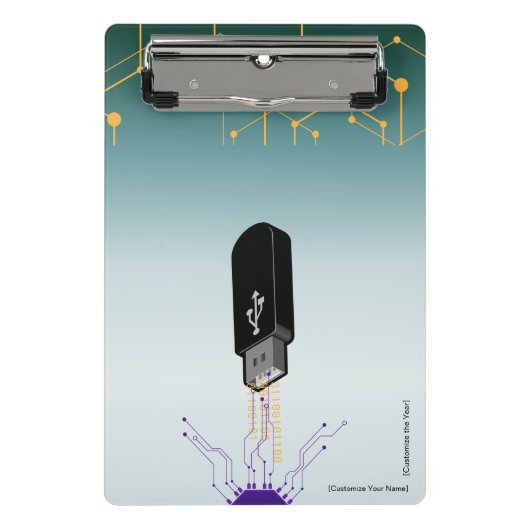 Computer Science  ミニクリップボード (正面)