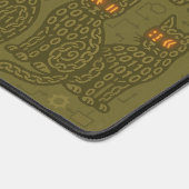 Computer Science Feline Logic Operators デスクマット (コーナー)