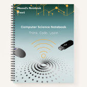 Computer Science Notebook ノートブック (正面)