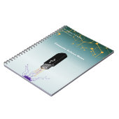 Computer Science Spiral Photo Notebook ノートブック (左側)