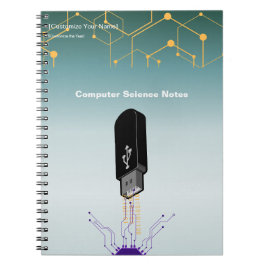 Computer Science Spiral Photo Notebook ノートブック