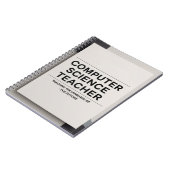 Computer Science Teacher ノートブック (左側)