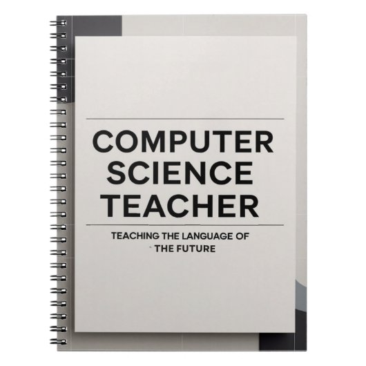 Computer Science Teacher ノートブック (正面)