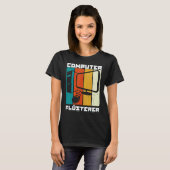 Computer Scientist Admin IT Technician Network Pro Tシャツ (正面フル)