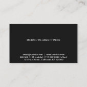 COMPUTER TECHNICIAN 名刺 (裏面)