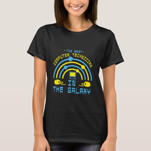Computer technician tシャツ (正面)