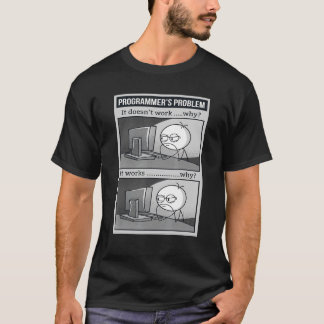Computerfreakプログラマ情報おもしろい学者 Tシャツ