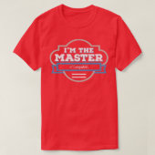 Computers Masters Degree Graduation Gift Tシャツ (デザイン正面)