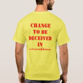 COMRADEfのバリー、僚友 Tシャツ (裏面)