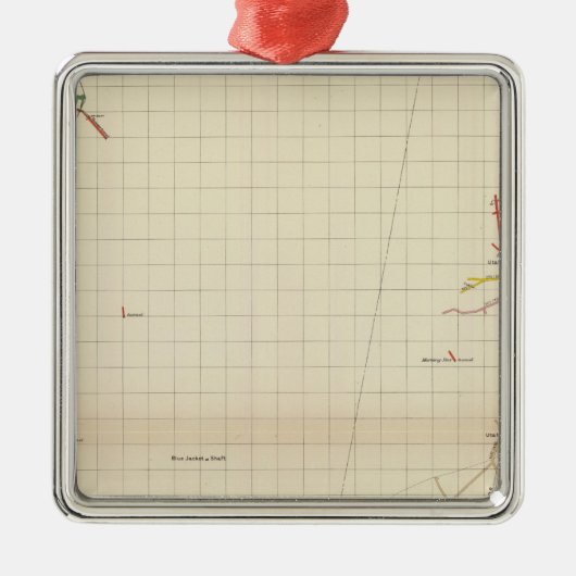 Comstock鉱山マップ番号I メタルオーナメント (正面)